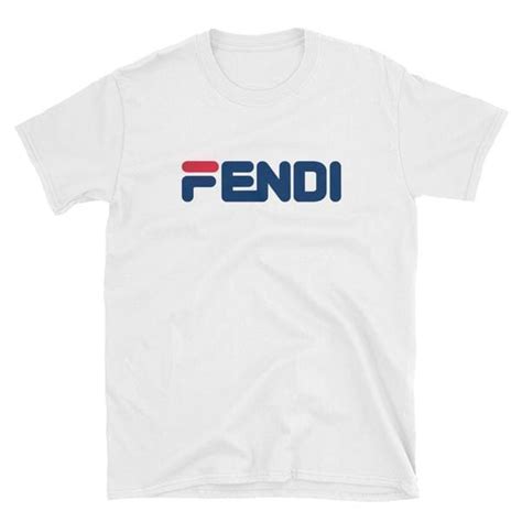 fendi fila t shirt mens|fila x fendi clothing.